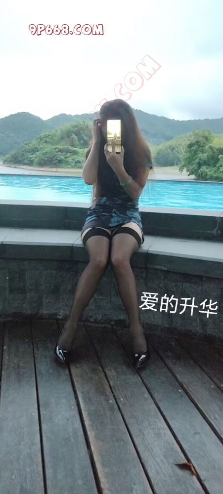 浙江新人, 骚妻晚霞湖景, 丝袜旗袍,随手拍，手机发！